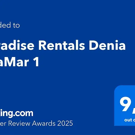 Paradise Vilamar 1 Дения